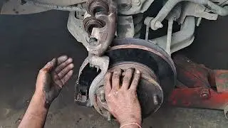 Scorpio Mhawk Brake Pad Replace | कार में ब्रेक पैड कैसे बदलें