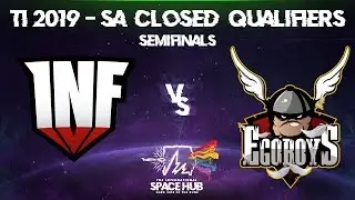 Infamous vs EgoBoys Game 2 - TI9 SA Regional Qualifiers: Semifinals