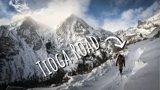 Winter Trek on Closed Tioga Road to Yosemite’s Second Highest Peak, Mt Dana