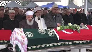 Otel yangınında hayatlarını kaybeden Rizeli Dayı ailesi son yolculuğuna uğurlandı