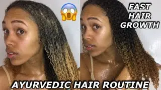 I Tried Ayurvedic Hair Products For FASTER Hair Growth & SOFTER Hair!!!