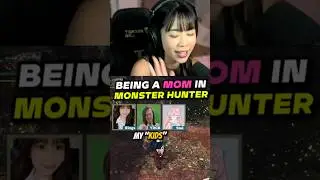 It's always exciting watching new Hunters enjoy Monster Hunter! 😂 #monsterhunter #twitch #gaming
