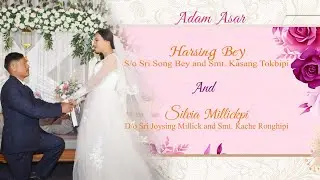 Adam Asar Harsing Weds Silvia  | Official video | Bidyasing ft Karik |