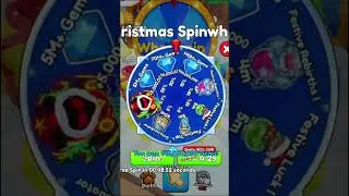 Spinning the christmas wheel 60 times in #tapsimulator