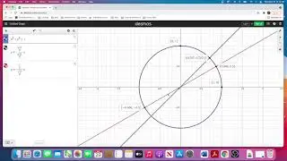 Unit Circle with Desmos