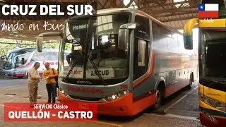 Ando en Bus | Viaje Buses Cruz del Sur 759, Quellón a Castro + Bus Comil Campione 3.45 DZKK88