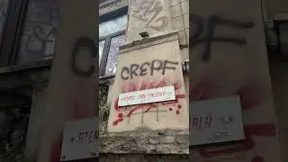Rainy Bucharest Commute: A Walk Through Timeworn Streets