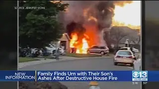 Family Finds Urn With Their Son's Ashes After Destructive House Fire