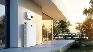 Growatt APX HV Battery 2.0 | Install with ease, use with safety