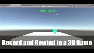 Unity Rewind System Demo