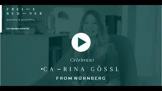Celebrant Carina G&ouml;ssl from N&uuml;rnberg *english Interview* for your free wedding