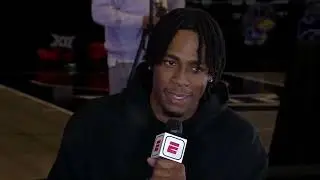 Big 12 Media Day ESPN Interview - JT Toppin