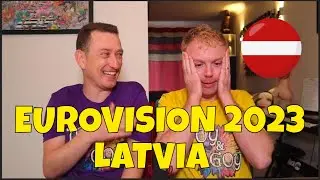 РЕАКЦИЯ НА ЕВРОВИДЕНИЕ 2023 В ЛАТВИИ - Sudden Lights - Aija