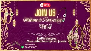 KADA Bangles collections RVD Jewels | Trending Imitation Jewellery | 1 Gram Gold Jewellery |