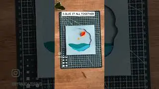5 Steps to Papercut Art ✂️🎨 😄 #papercraftart #papercrafts #papercutart