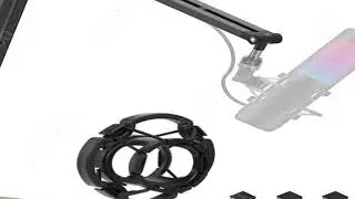 SALE Adjustable Metal Microphone Stand for Gaming Streaming USB Condenser Mic Suspension Scissor Boo