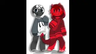 🌟_TOODLES and C00LKID 😧 ||NOT SHIP|| #trend #edit #dandysworld #art #animation #forsaken #trending