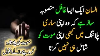 Mout K Bare Mai Sabaq Amooz Aqwale |  Quotes  about death | AKhtar Ali Voice