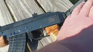 Full Auto Micro Draco 40 Round Mag Dump
