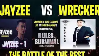 WRECKER VS JAYZEE. THE BATTLE OF THE BEST ROS PLAYER