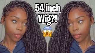 Extended Faux Locs wig install | Bobbi Boss Nu Locs