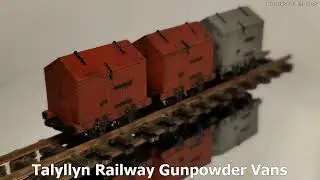 Talyllyn Railway Gunpowder Vans OO9 4mm Brooks 3D Models