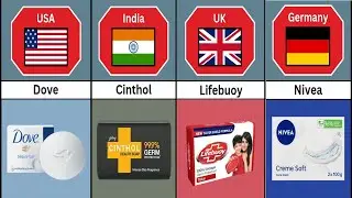 Soap From Different Countries &ndash; Unique Soap Brands & Skincare Comparison