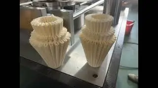 full auto hand coffee paper filter cup making machine 155/185mm size
