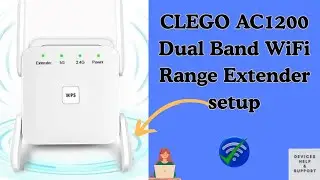 CLEGO AC1200 WiFi Extender WPS Setup | Quick & Easy Connection Guide