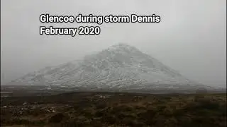 Glencoe during a wild storm