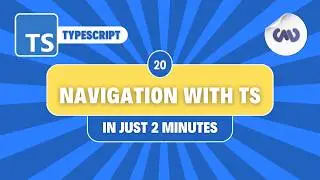 TypeScript Tutorial #20: Navigation in React Native with TypeScript in Just 2 Minutes