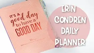 How I Use My Erin Condren Petite Daily Planner | A5 Travelers Notebook