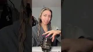 Пробую узорчатую маску для волос