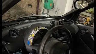 DIY Smart Fortwo 450 Alcantara dash