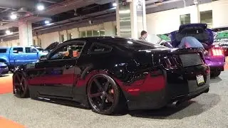 Slammed Mustang walkaround