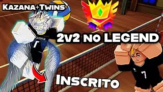 Joguei DUO com um INSCRITO no RANK LEGENDS e AMASSAMOS TODO MUNDO no Volleyball Legends
