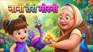 नानी तेरी मोरनी Nani Teri Morni | Hindi Rhymes for Kids | 3D Cartoon | Most Popular Nursery Rhyme 