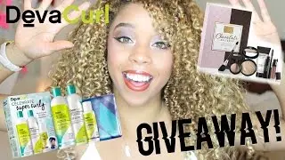 Devacurl Products + Makeup GIVEAWAY! 🎉  Curly Hair Products I Use!