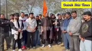 YRS President Dilawar Singh aur team pahunche #Kathua kidiyan Gau Shelter
