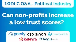 Can non-profits increase low trust scores?