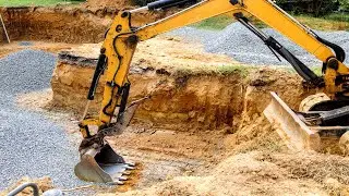 Extreme excavators heavy equipment fails | Extreme dangerous excavator | Digger operator skills