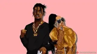 Offset ft Cardi B - Clout (instrumental)