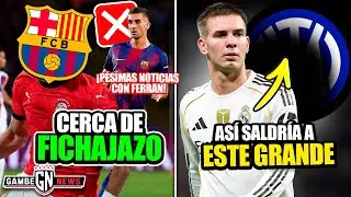 Cerca fichajazo para el Barça pero pésimas noticias con Ferran|Así saldría Mastantuono a este grande