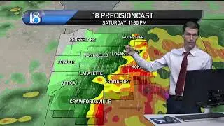 Precision 18 Forecast (3/28/20):  Some storms, then windy to very windy & colder.