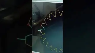 how to make a gear طريقة عمل الترس