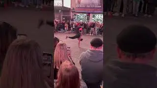 New York City Vibes 🌆 Street Show in Times Square #music #nycnightlife #newyork #shorts