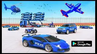 US Police-Car Transport Trucks