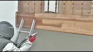 &bdquo;Ideal bei mehreren Lacklagen und harten R&uuml;ckst&auml;nden&ldquo;(Holztreppe Sandstrahlen)