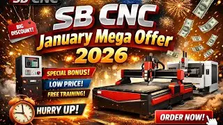 নতুন সুযোগ &ndash; SB CNC স্পেশাল অফার SB CNC New Year January Offer &ndash;সীমিত সময়ের জন্য#cncmachining