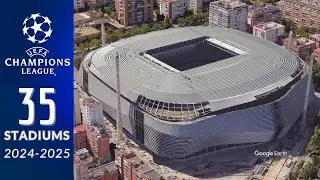 ⭐UEFA Champions League Stadiums⭐ ⚽🏆2024/25